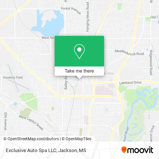 Mapa de Exclusive Auto Spa LLC
