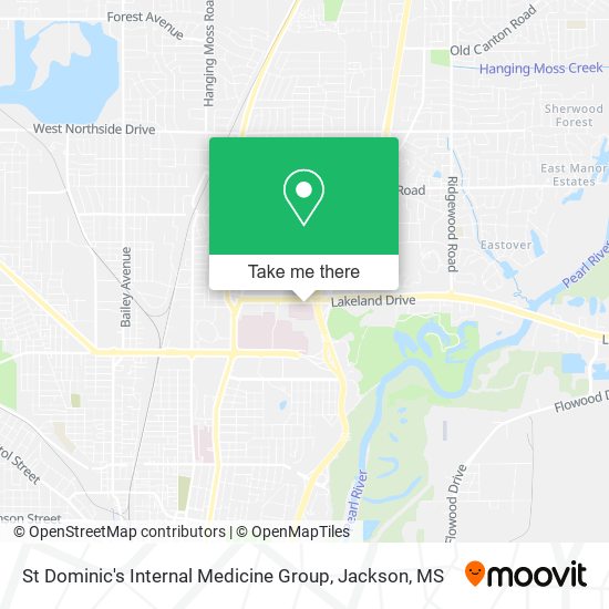 Mapa de St Dominic's Internal Medicine Group