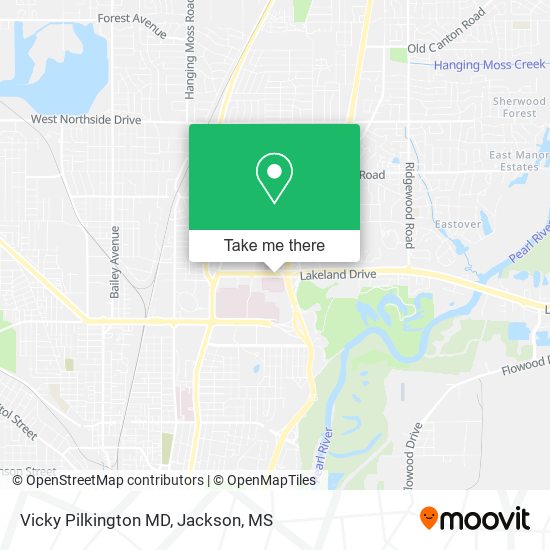 Vicky Pilkington MD map