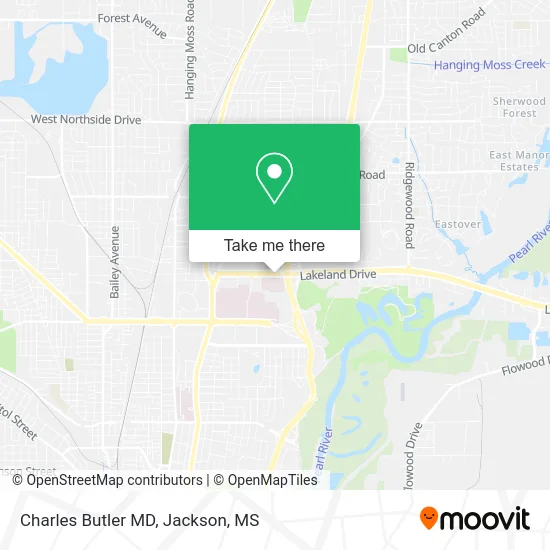 Charles Butler MD map