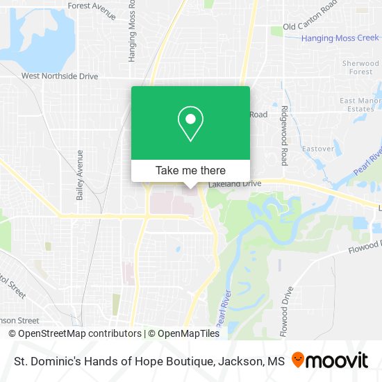 St. Dominic's Hands of Hope Boutique map