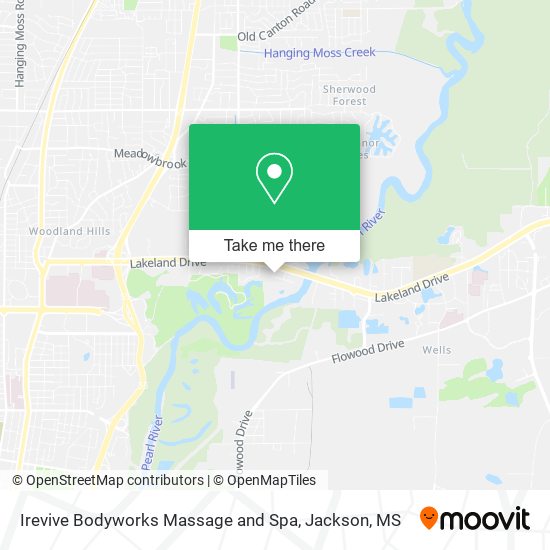 Mapa de Irevive Bodyworks Massage and Spa