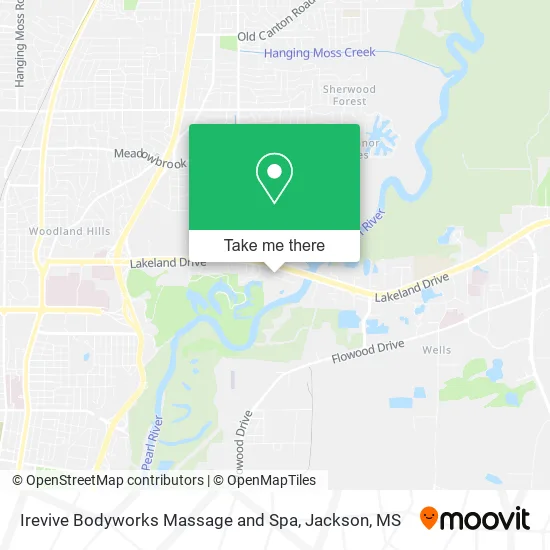 Mapa de Irevive Bodyworks Massage and Spa