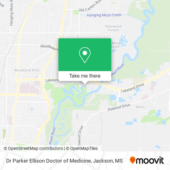 Mapa de Dr Parker Ellison Doctor of Medicine