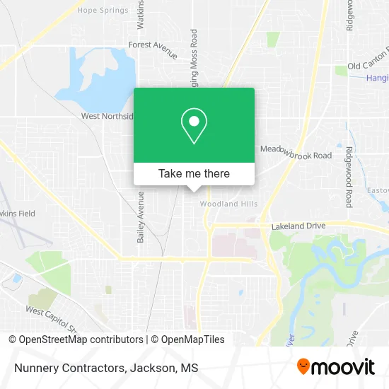 Nunnery Contractors map