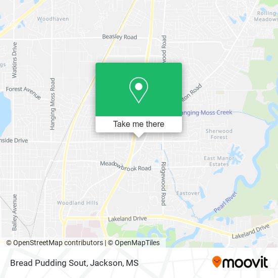 Mapa de Bread Pudding Sout