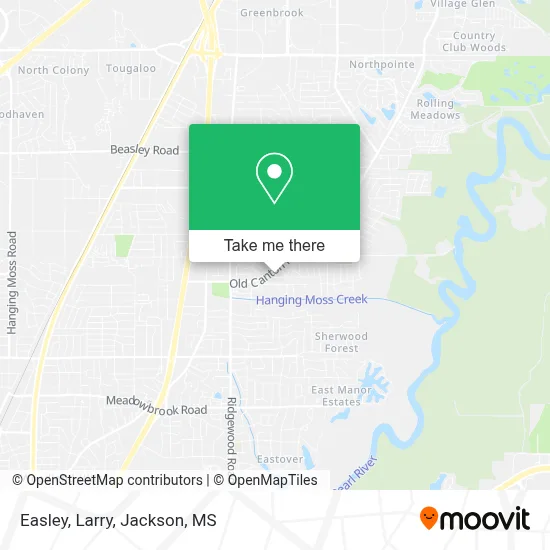 Easley, Larry map