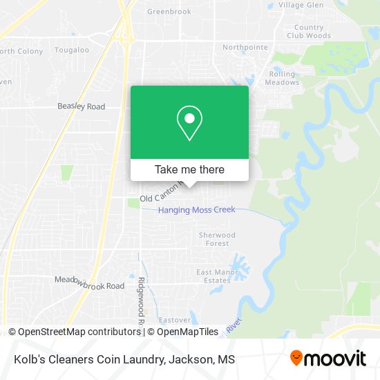 Mapa de Kolb's Cleaners Coin Laundry