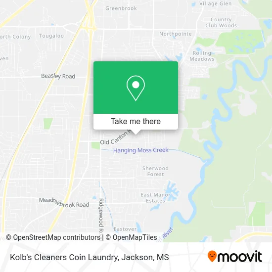Kolb's Cleaners Coin Laundry map