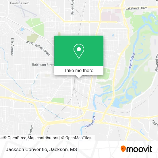 Jackson Conventio map