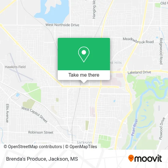 Brenda's Produce map