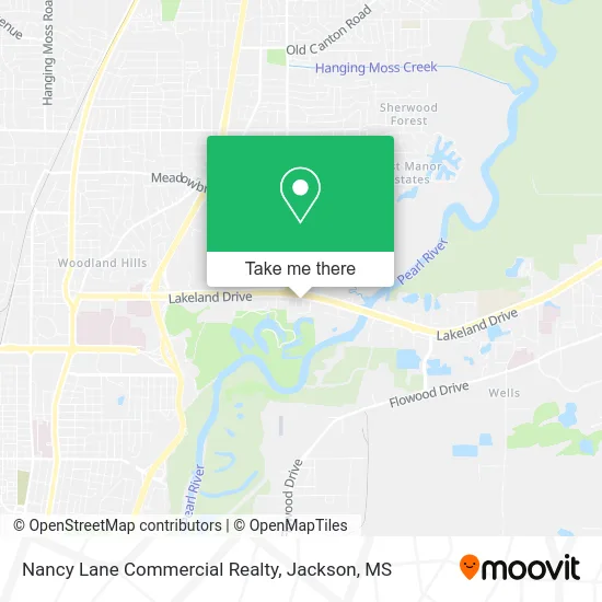 Nancy Lane Commercial Realty map