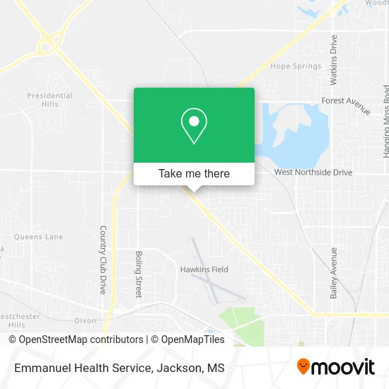 Emmanuel Health Service map