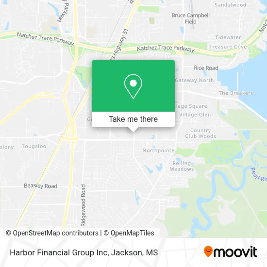 Harbor Financial Group Inc map