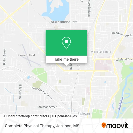 Complete Physical Therapy map