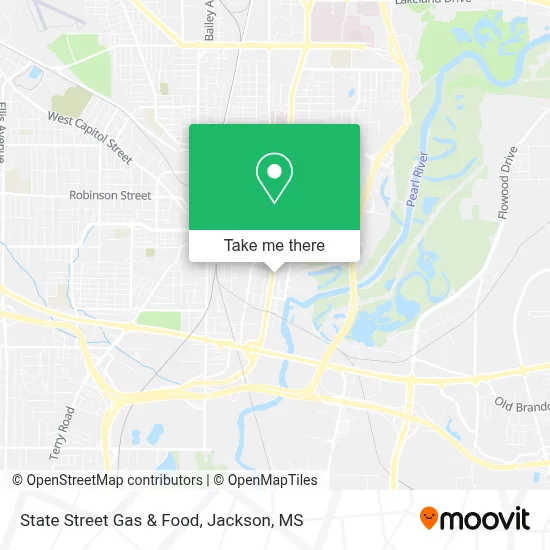 State Street Gas & Food map