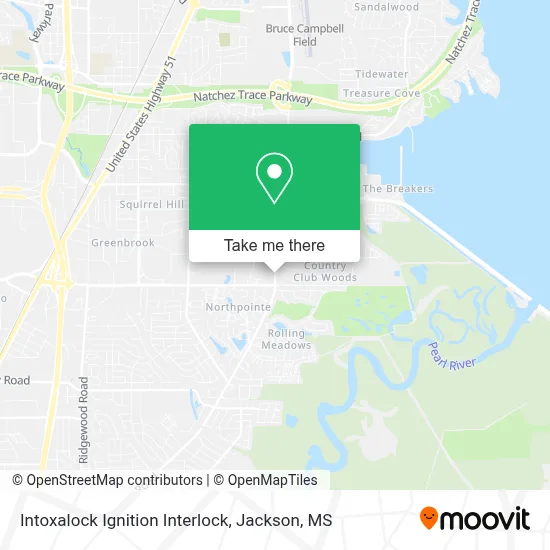Intoxalock Ignition Interlock map