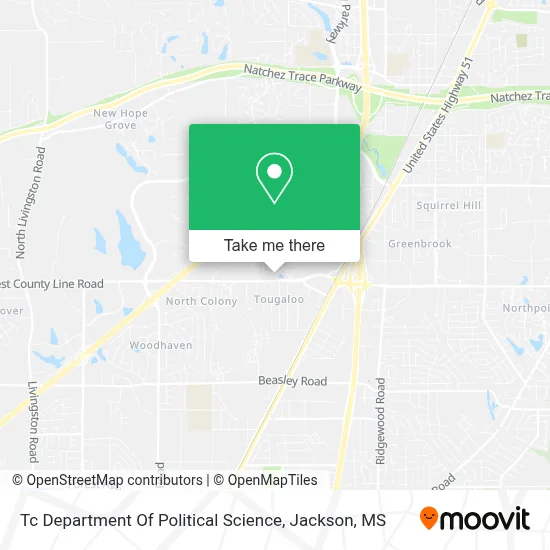 Tc Department Of Political Science map