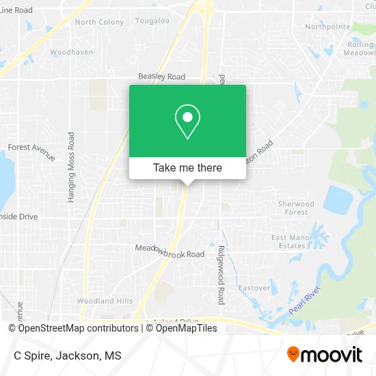 C Spire map