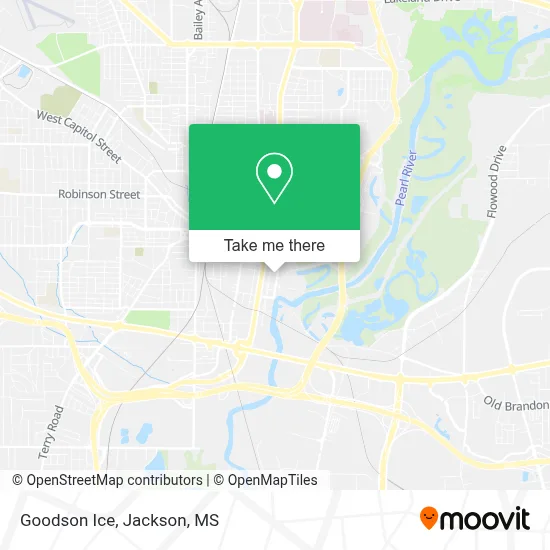 Goodson Ice map