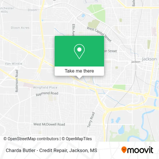 Charda Butler - Credit Repair map