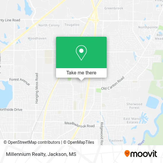 Millennium Realty map