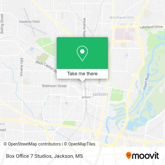 Box Office 7 Studios map