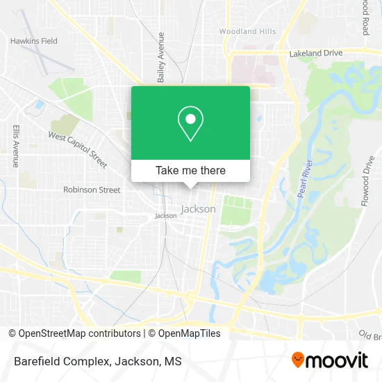 Barefield Complex map