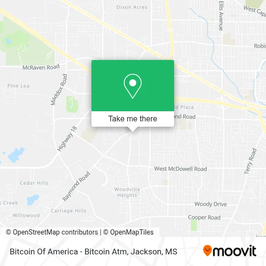 Bitcoin Of America - Bitcoin Atm map