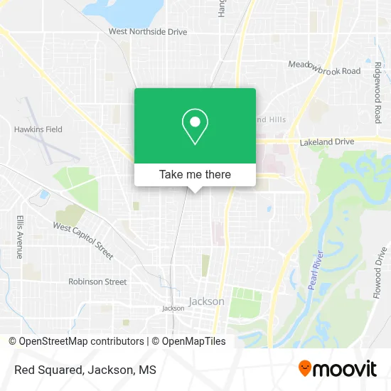 Red Squared map