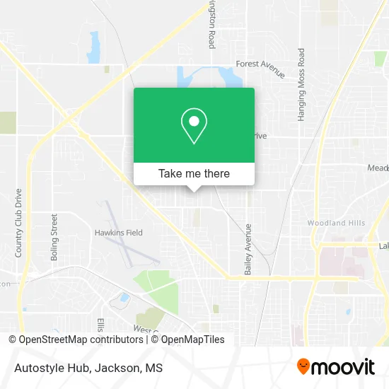 Autostyle Hub map
