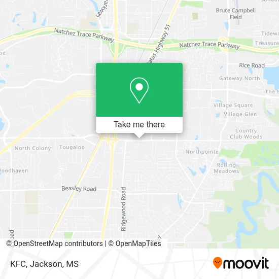 Kfc map