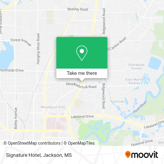 Signature Hotel map