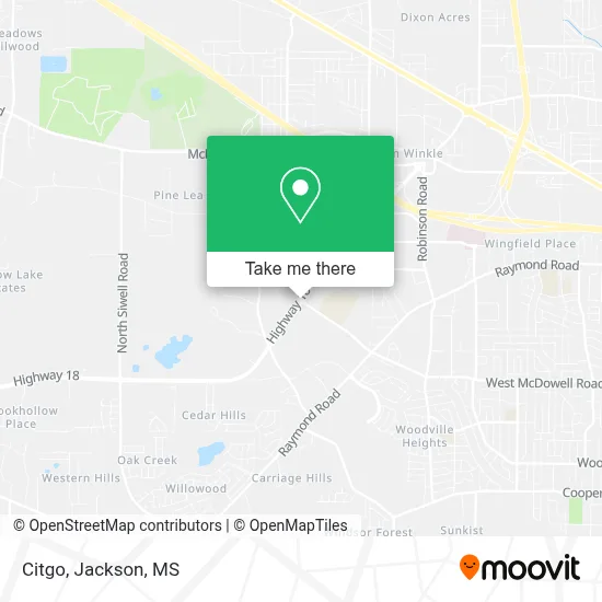 Citgo map