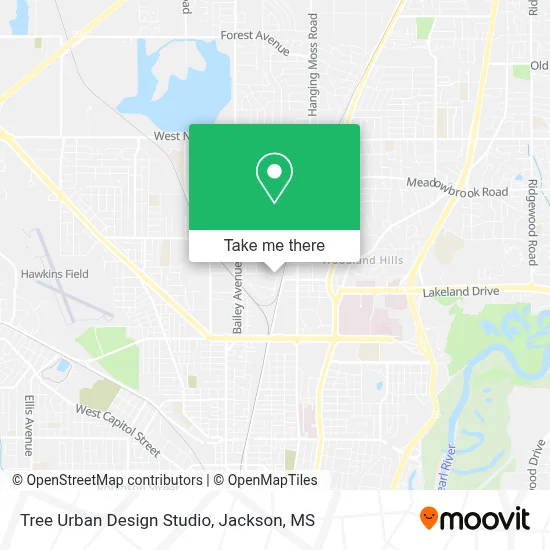 Tree Urban Design Studio map