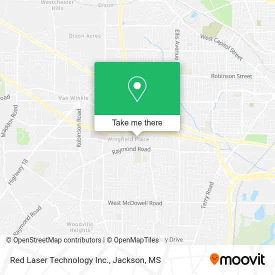 Red Laser Technology Inc. map