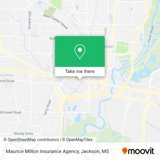 Maurice Milton Insurance Agency map