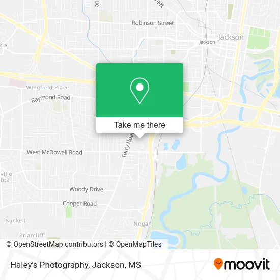 Haley's Photography map