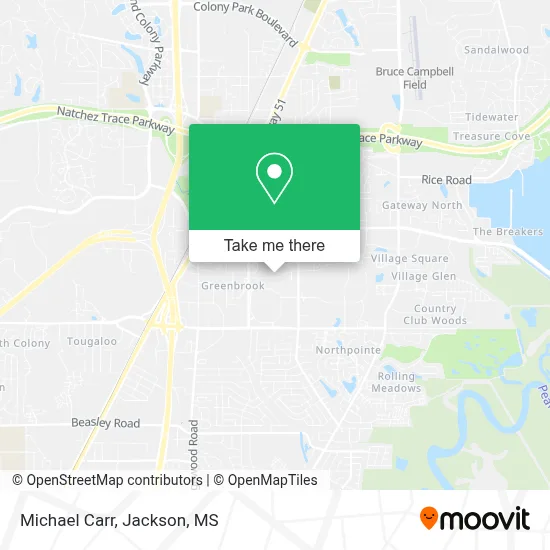 Michael Carr map