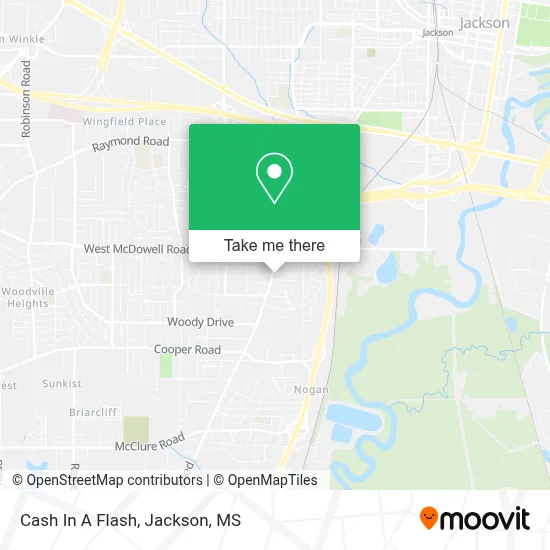 Cash In A Flash map