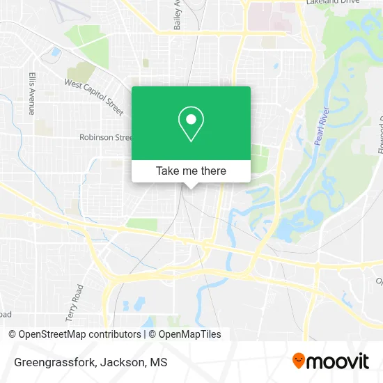 Greengrassfork map