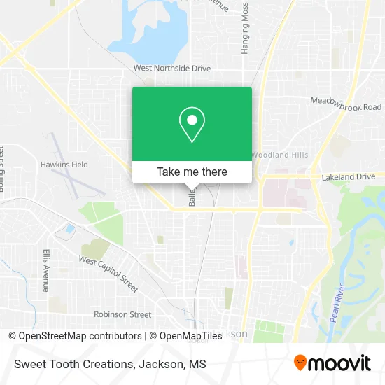 Sweet Tooth Creations map