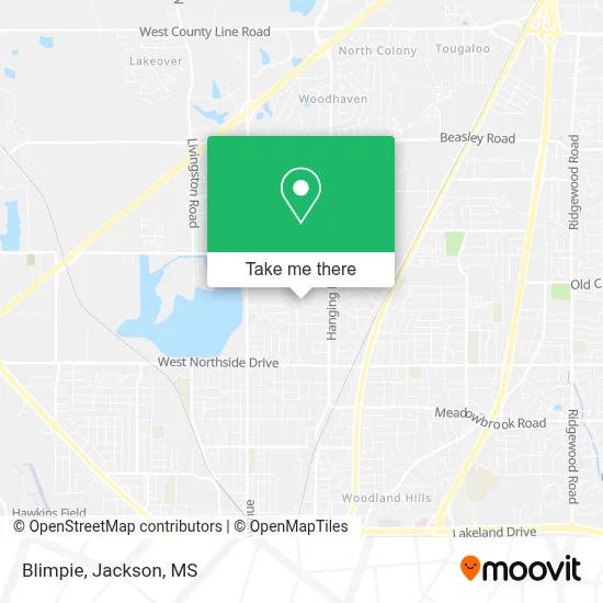 Blimpie map