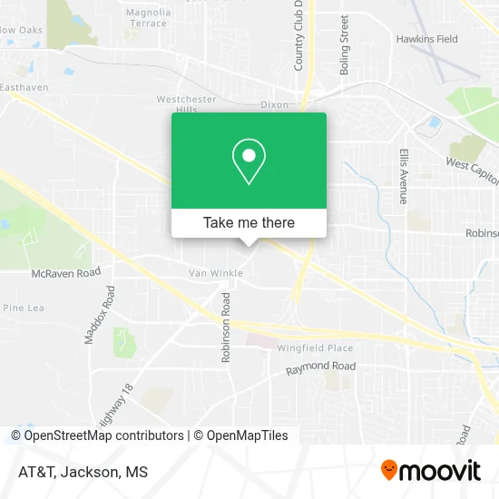 At&T map