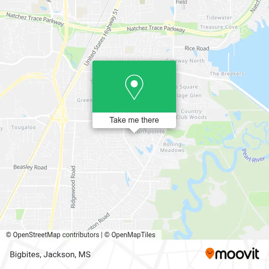 Bigbites map
