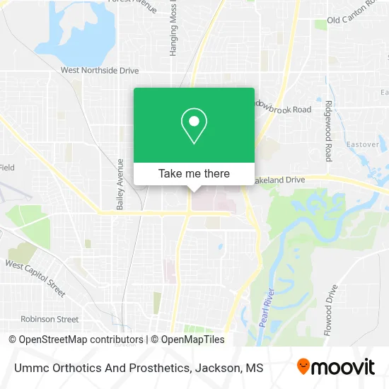 Ummc Orthotics And Prosthetics map