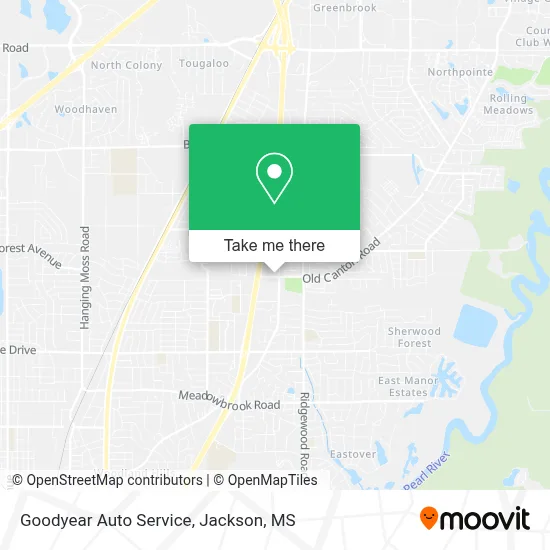 Goodyear Auto Service map