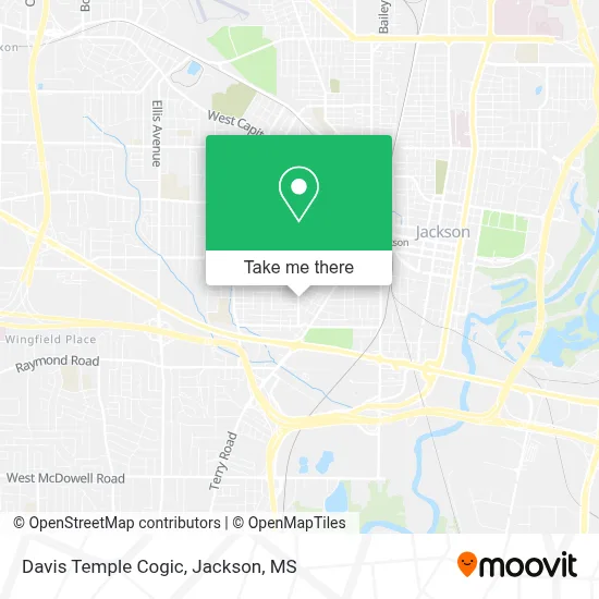 Davis Temple Cogic map