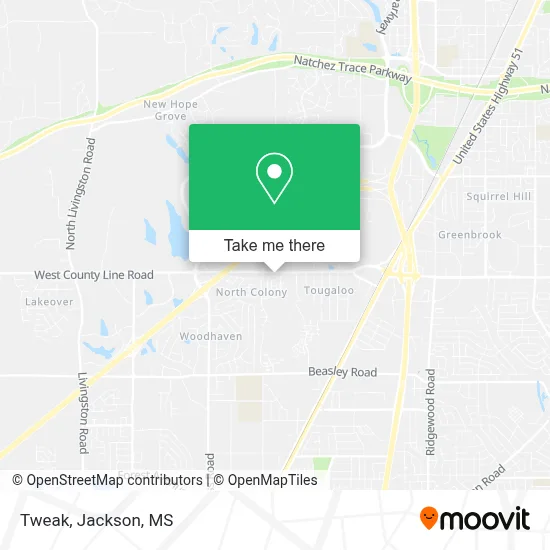 Tweak map