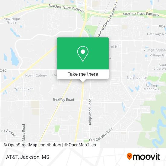At&T map